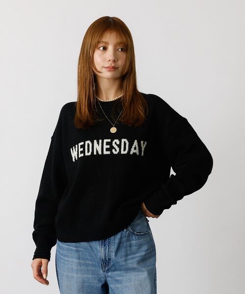 Rouge vif la cle / ルージュ・ヴィフ ラクレ ニット・セーター | 【Le Melange/ル・メランジュ】ロゴニット/#8552003/トップス/ | 詳細21