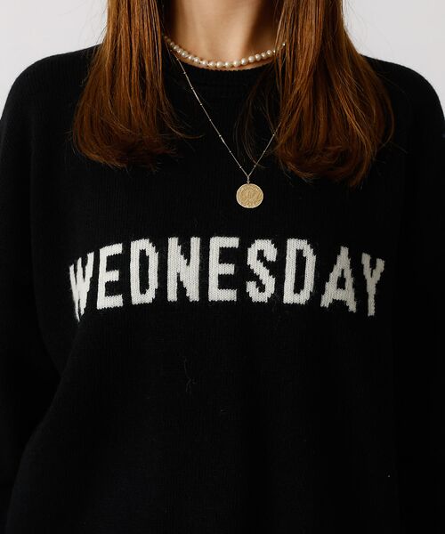 Rouge vif la cle / ルージュ・ヴィフ ラクレ ニット・セーター | 【Le Melange/ル・メランジュ】ロゴニット/#8552003/トップス/ | 詳細22