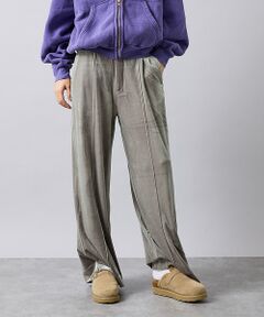 Rouge vif la cle / ルージュ・ヴィフ ラクレ パンツ | 【Keena/キーナ】ベロアセンタープレスパンツ/ベロア/センタープレス/お出か