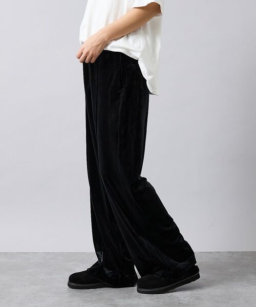 Rouge vif la cle / ルージュ・ヴィフ ラクレ パンツ | 【Keena/キーナ】ベロアセンタープレスパンツ/ベロア/センタープレス/お出か | 詳細5