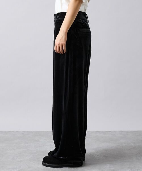 Rouge vif la cle / ルージュ・ヴィフ ラクレ パンツ | 【Keena/キーナ】ベロアセンタープレスパンツ/ベロア/センタープレス/お出か | 詳細6