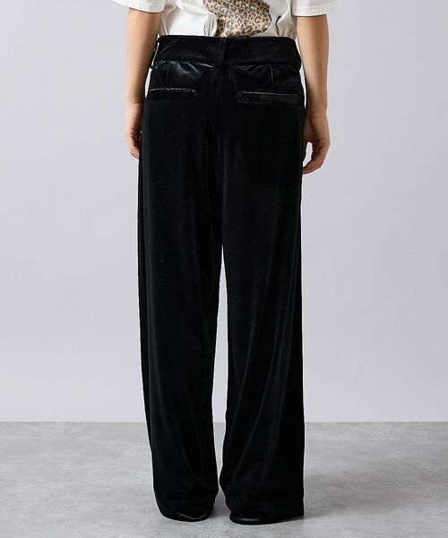 Rouge vif la cle / ルージュ・ヴィフ ラクレ パンツ | 【Keena/キーナ】ベロアセンタープレスパンツ/ベロア/センタープレス/お出か | 詳細7