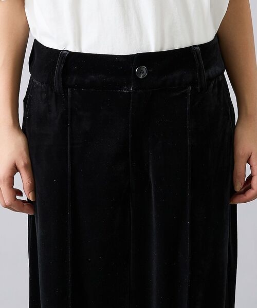 Rouge vif la cle / ルージュ・ヴィフ ラクレ パンツ | 【Keena/キーナ】ベロアセンタープレスパンツ/ベロア/センタープレス/お出か | 詳細8