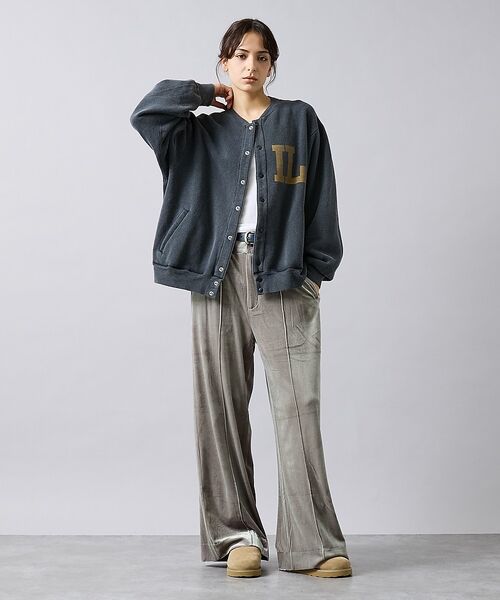 Rouge vif la cle / ルージュ・ヴィフ ラクレ パンツ | 【Keena/キーナ】ベロアセンタープレスパンツ/ベロア/センタープレス/お出か | 詳細17