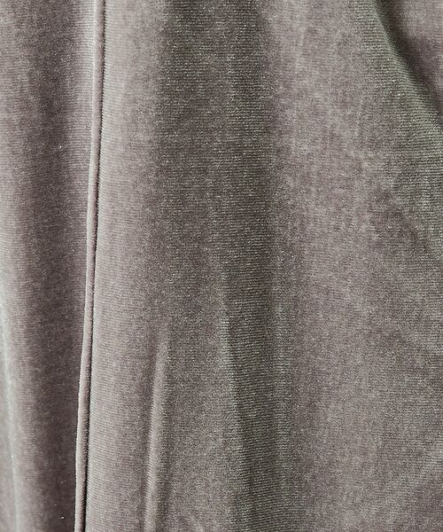 Rouge vif la cle / ルージュ・ヴィフ ラクレ パンツ | 【Keena/キーナ】ベロアセンタープレスパンツ/ベロア/センタープレス/お出か | 詳細18