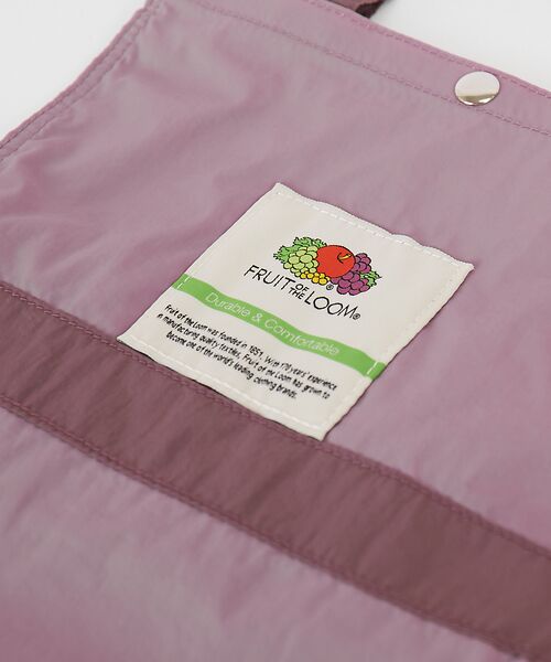 Rouge vif la cle / ルージュ・ヴィフ ラクレ トートバッグ | 【FRUIT OF THE LOOM/フルーツ・オブ・ザ・ルーム】ナイロントート | 詳細10