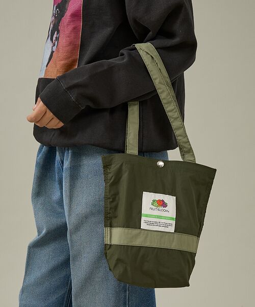 Rouge vif la cle / ルージュ・ヴィフ ラクレ トートバッグ | 【FRUIT OF THE LOOM/フルーツ・オブ・ザ・ルーム】ナイロントート | 詳細12