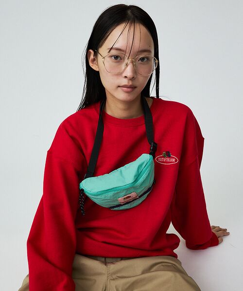 Rouge vif la cle / ルージュ・ヴィフ ラクレ メッセンジャーバッグ・ウエストポーチ | 【FRUIT OF THE LOOM/フルーツ・オブ・ザ・ルーム】ナイロンミニウ | 詳細16