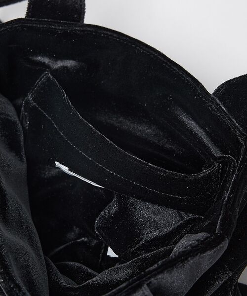 Rouge vif la cle / ルージュ・ヴィフ ラクレ トートバッグ | 【Keena/キーナ】ベルベットミニトート/ベロア/トート/バッグ/お出かけ【W | 詳細4