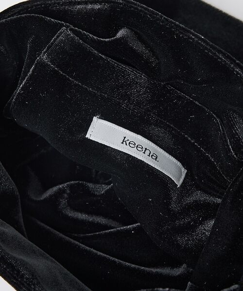 Rouge vif la cle / ルージュ・ヴィフ ラクレ トートバッグ | 【Keena/キーナ】ベルベットミニトート/ベロア/トート/バッグ/お出かけ【W | 詳細5