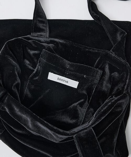 Rouge vif la cle / ルージュ・ヴィフ ラクレ トートバッグ | 【Keena/キーナ】ベルベットトート/バッグ/トート/お出かけ【WEB限定】 | 詳細8