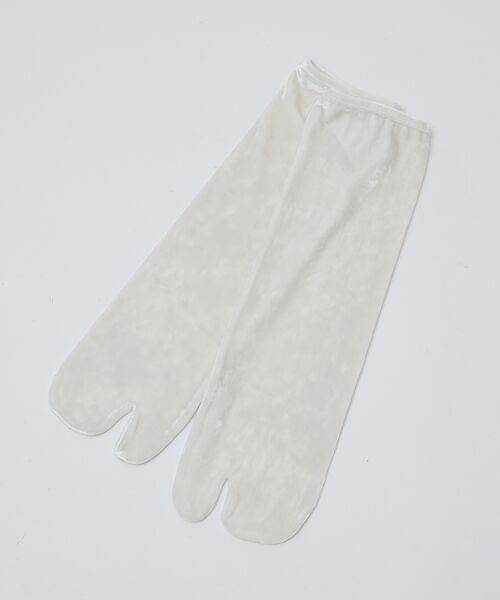 Rouge vif la cle / ルージュ・ヴィフ ラクレ ソックス | 【Keena/キーナ】ベルベットソックス/丈短め/靴下/ベロア【WEB限定】 | 詳細1