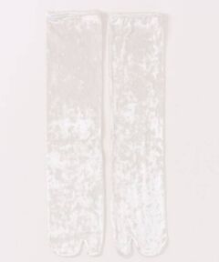 Rouge vif la cle / ルージュ・ヴィフ ラクレ ソックス | 【Keena/キーナ】ベルベットソックスロング/靴下/丈長め/足袋/ベロア【WE