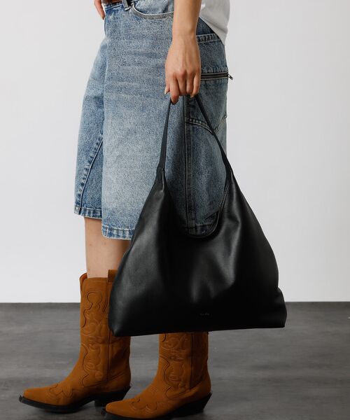 Rouge vif la cle / ルージュ・ヴィフ ラクレ ハンドバッグ | 【YArKA/ヤーカ】ワンハンドルデザインビッグバッグ / 本革 / レザー / | 詳細3