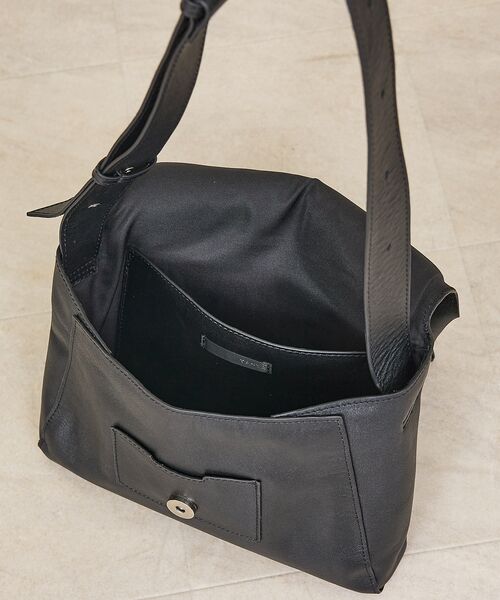 Rouge vif la cle / ルージュ・ヴィフ ラクレ ショルダーバッグ | 【YArKA/ヤーカ】ふんわりフラップショルダーバッグ / 本革 / レザー / | 詳細13