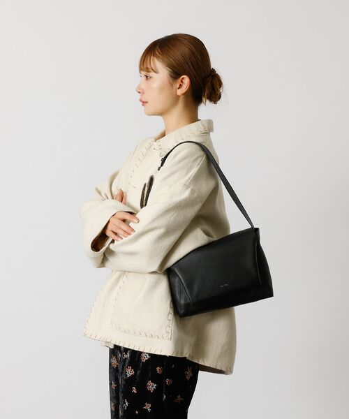 Rouge vif la cle / ルージュ・ヴィフ ラクレ ショルダーバッグ | 【YArKA/ヤーカ】ふんわりフラップショルダーバッグ / 本革 / レザー / | 詳細3