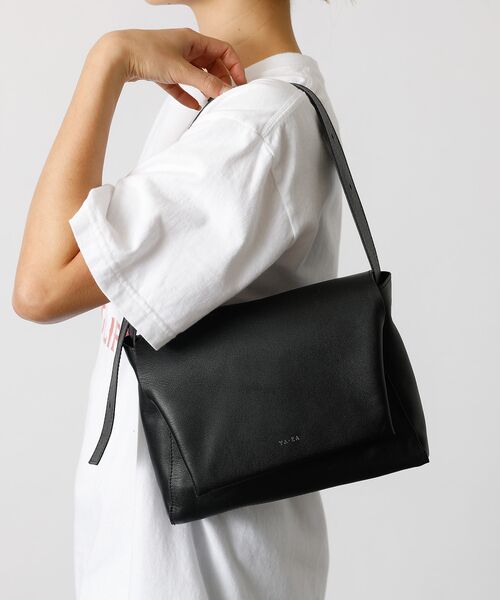 Rouge vif la cle / ルージュ・ヴィフ ラクレ ショルダーバッグ | 【YArKA/ヤーカ】ふんわりフラップショルダーバッグ / 本革 / レザー / | 詳細4