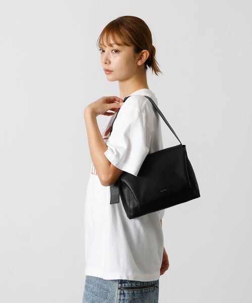 Rouge vif la cle / ルージュ・ヴィフ ラクレ ショルダーバッグ | 【YArKA/ヤーカ】ふんわりフラップショルダーバッグ / 本革 / レザー / | 詳細5