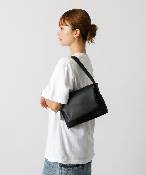 Rouge vif la cle / ルージュ・ヴィフ ラクレ ショルダーバッグ | 【YArKA/ヤーカ】ふんわりフラップショルダーバッグ / 本革 / レザー / | 詳細7