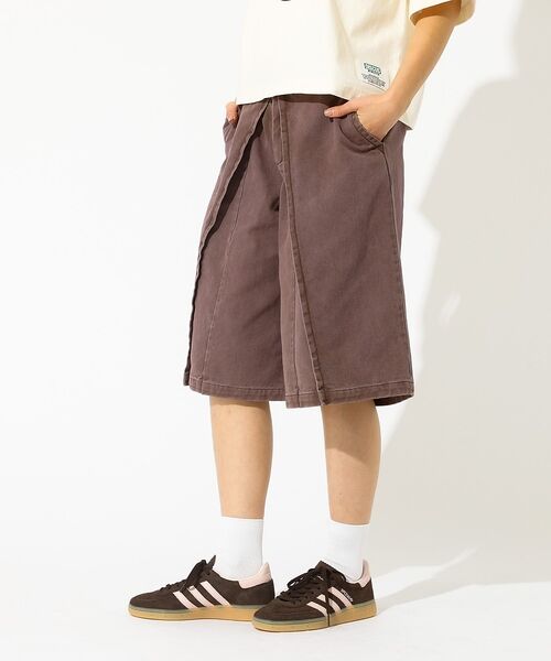 Rouge vif la cle / ルージュ・ヴィフ ラクレ デニムパンツ | 【157/イチゴーナナ】HALF TUCK SHORTS/ハーフパンツ/157F | 詳細1