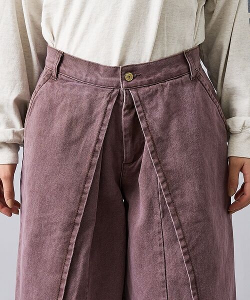 Rouge vif la cle / ルージュ・ヴィフ ラクレ デニムパンツ | 【157/イチゴーナナ】HALF TUCK SHORTS/ハーフパンツ/157F | 詳細11