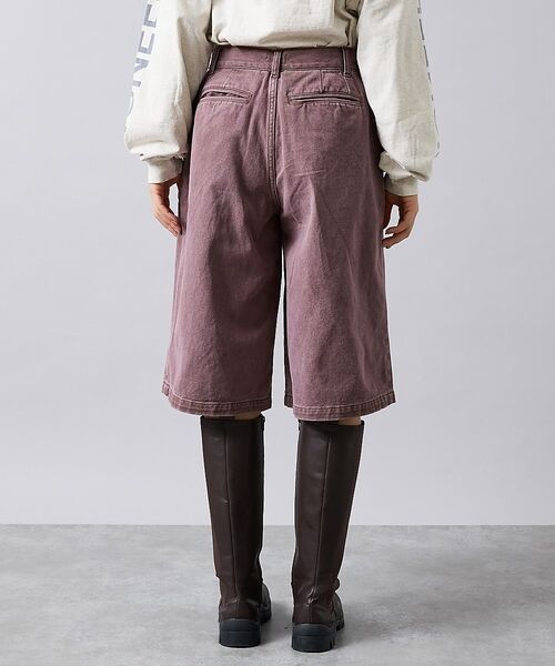 Rouge vif la cle / ルージュ・ヴィフ ラクレ デニムパンツ | 【157/イチゴーナナ】HALF TUCK SHORTS/ハーフパンツ/157F | 詳細9