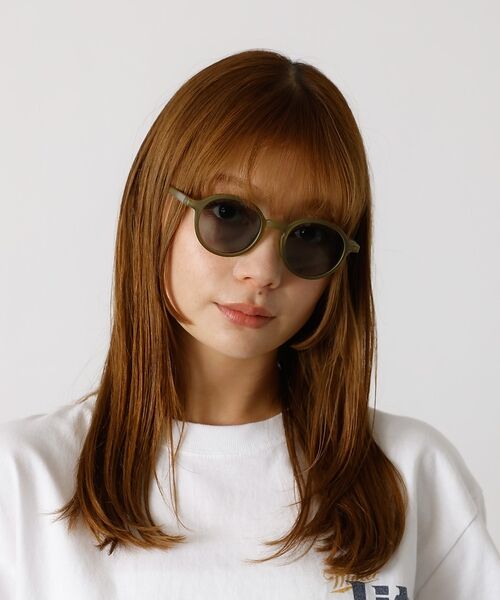 Rouge vif la cle / ルージュ・ヴィフ ラクレ サングラス・メガネ | 【LE FOON / ルフォーン】 Mont Blanc  Cream/ラウンド | 詳細1