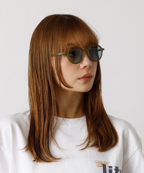 Rouge vif la cle / ルージュ・ヴィフ ラクレ サングラス・メガネ | 【LE FOON / ルフォーン】 Mont Blanc  Cream/ラウンド | 詳細3