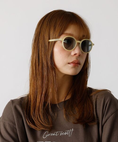 Rouge vif la cle / ルージュ・ヴィフ ラクレ サングラス・メガネ | 【LE FOON / ルフォーン】 Mont Blanc  Cream/ラウンド | 詳細9