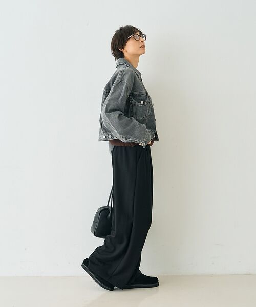 Rouge vif la cle / ルージュ・ヴィフ ラクレ Gジャン・デニムジャケット | 【AGOLDE/エーゴールドイー】PALMER JACKET IN SPIRI | 詳細11