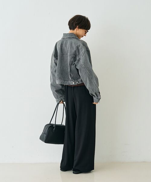 Rouge vif la cle / ルージュ・ヴィフ ラクレ Gジャン・デニムジャケット | 【AGOLDE/エーゴールドイー】PALMER JACKET IN SPIRI | 詳細13