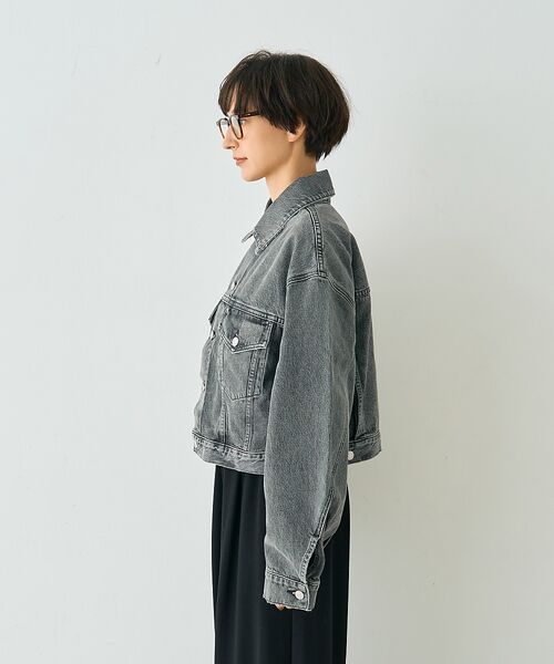 Rouge vif la cle / ルージュ・ヴィフ ラクレ Gジャン・デニムジャケット | 【AGOLDE/エーゴールドイー】PALMER JACKET IN SPIRI | 詳細17