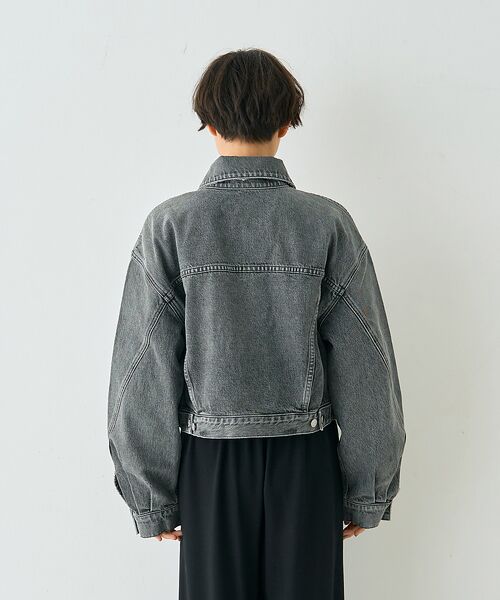 Rouge vif la cle / ルージュ・ヴィフ ラクレ Gジャン・デニムジャケット | 【AGOLDE/エーゴールドイー】PALMER JACKET IN SPIRI | 詳細18