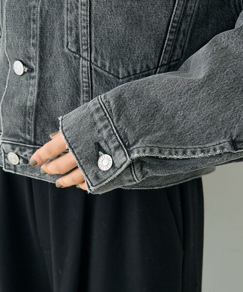 Rouge vif la cle / ルージュ・ヴィフ ラクレ Gジャン・デニムジャケット | 【AGOLDE/エーゴールドイー】PALMER JACKET IN SPIRI | 詳細21