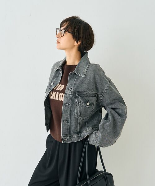 Rouge vif la cle / ルージュ・ヴィフ ラクレ Gジャン・デニムジャケット | 【AGOLDE/エーゴールドイー】PALMER JACKET IN SPIRI | 詳細5