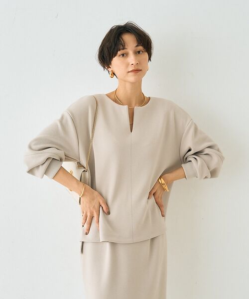 Rouge vif la cle / ルージュ・ヴィフ ラクレ シャツ・ブラウス | 【セットアップ対応】 ダブルエアープルオーバー | 詳細2