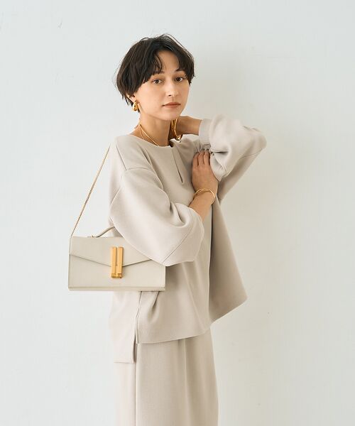 Rouge vif la cle / ルージュ・ヴィフ ラクレ シャツ・ブラウス | 【セットアップ対応】 ダブルエアープルオーバー | 詳細4