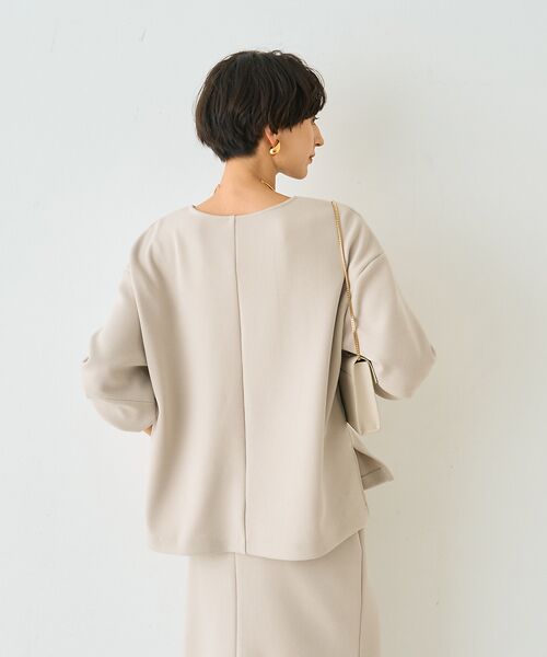 Rouge vif la cle / ルージュ・ヴィフ ラクレ シャツ・ブラウス | 【セットアップ対応】 ダブルエアープルオーバー | 詳細5