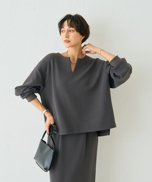 Rouge vif la cle / ルージュ・ヴィフ ラクレ シャツ・ブラウス | 【セットアップ対応】 ダブルエアープルオーバー | 詳細11