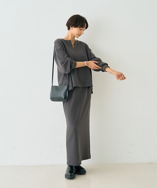 Rouge vif la cle / ルージュ・ヴィフ ラクレ シャツ・ブラウス | 【セットアップ対応】 ダブルエアープルオーバー | 詳細20