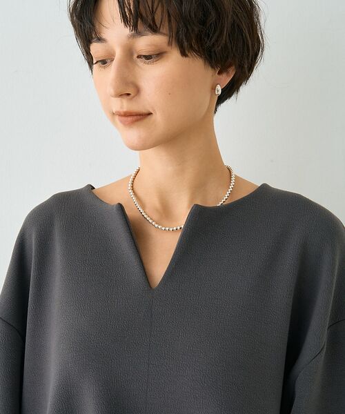 Rouge vif la cle / ルージュ・ヴィフ ラクレ シャツ・ブラウス | 【セットアップ対応】 ダブルエアープルオーバー | 詳細24