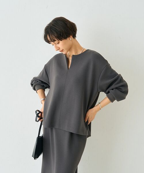 Rouge vif la cle / ルージュ・ヴィフ ラクレ シャツ・ブラウス | 【セットアップ対応】 ダブルエアープルオーバー | 詳細12