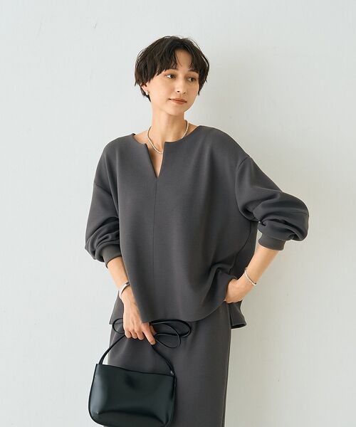 Rouge vif la cle / ルージュ・ヴィフ ラクレ シャツ・ブラウス | 【セットアップ対応】 ダブルエアープルオーバー | 詳細13