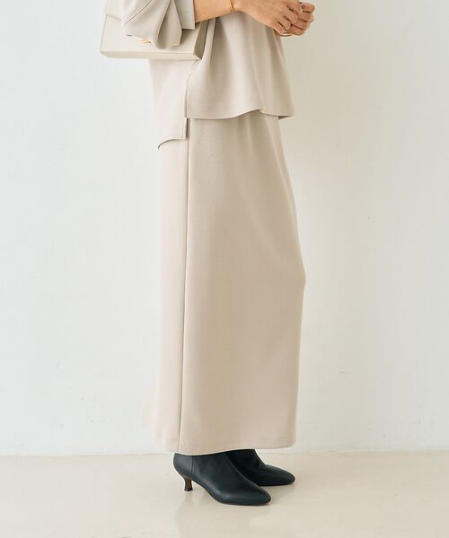 Rouge vif la cle / ルージュ・ヴィフ ラクレ ロング・マキシ丈スカート | 【セットアップ対応】ダブルエアータイトスカート | 詳細2