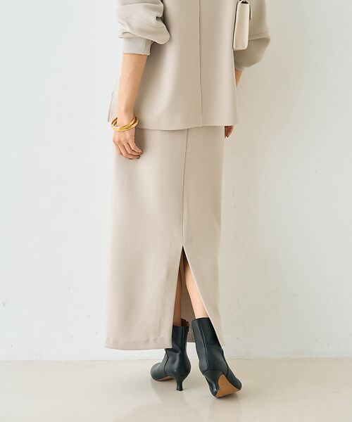 Rouge vif la cle / ルージュ・ヴィフ ラクレ ロング・マキシ丈スカート | 【セットアップ対応】ダブルエアータイトスカート | 詳細4