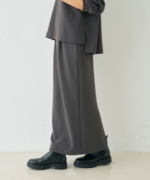 Rouge vif la cle / ルージュ・ヴィフ ラクレ ロング・マキシ丈スカート | 【セットアップ対応】ダブルエアータイトスカート | 詳細12