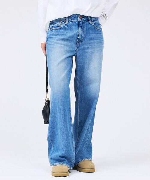 Rouge vif la cle / ルージュ・ヴィフ ラクレ デニムパンツ | 【RED CARD/レッドカード】Freddie ローライズワイドバギーデニム | 詳細1