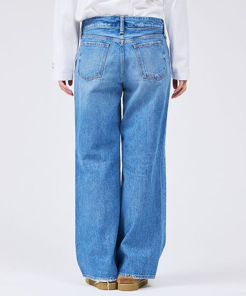 Rouge vif la cle / ルージュ・ヴィフ ラクレ デニムパンツ | 【RED CARD/レッドカード】Freddie ローライズワイドバギーデニム | 詳細12