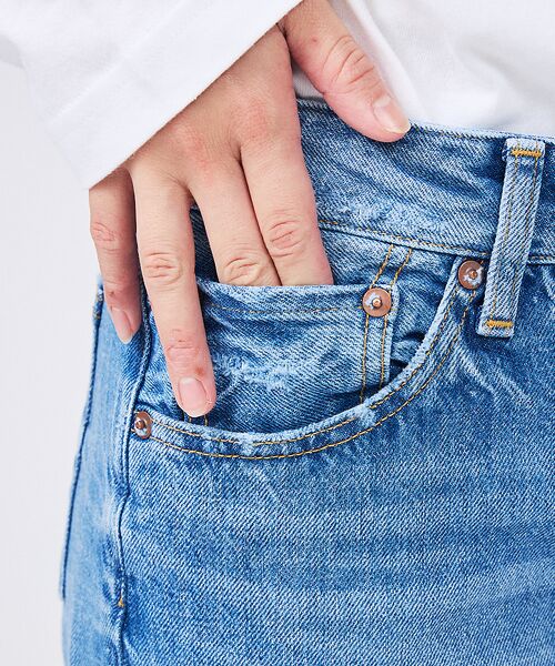 Rouge vif la cle / ルージュ・ヴィフ ラクレ デニムパンツ | 【RED CARD/レッドカード】Freddie ローライズワイドバギーデニム | 詳細15