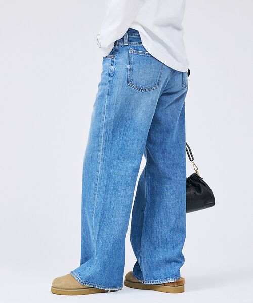 Rouge vif la cle / ルージュ・ヴィフ ラクレ デニムパンツ | 【RED CARD/レッドカード】Freddie ローライズワイドバギーデニム | 詳細3